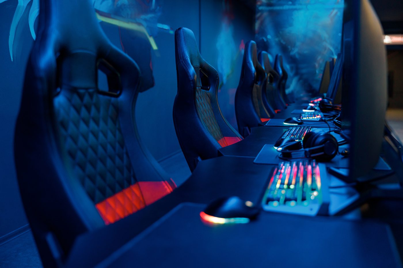 Espace gaming Sekai World — setup esport